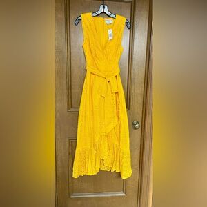 Sachin + Babi Yellow A-Line Maxi Skirt for Cocktail Nights